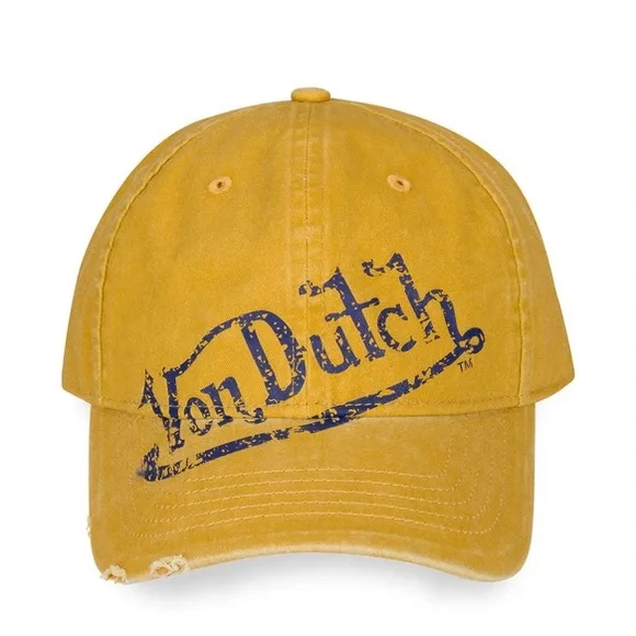 Von Dutch | Accessories | Von Dutch Mustard Distresseddad  display picture 3